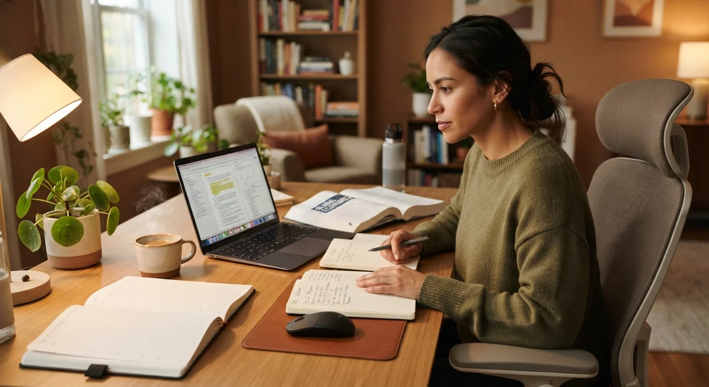 Building a Study Routine That Works Around a Full-Time Job