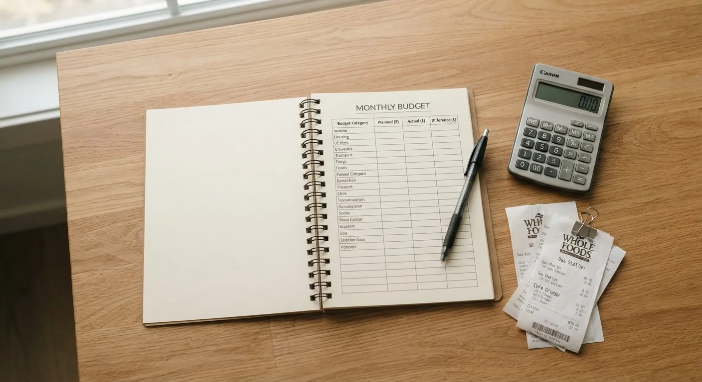 Building Your First Monthly Budget from Scratch