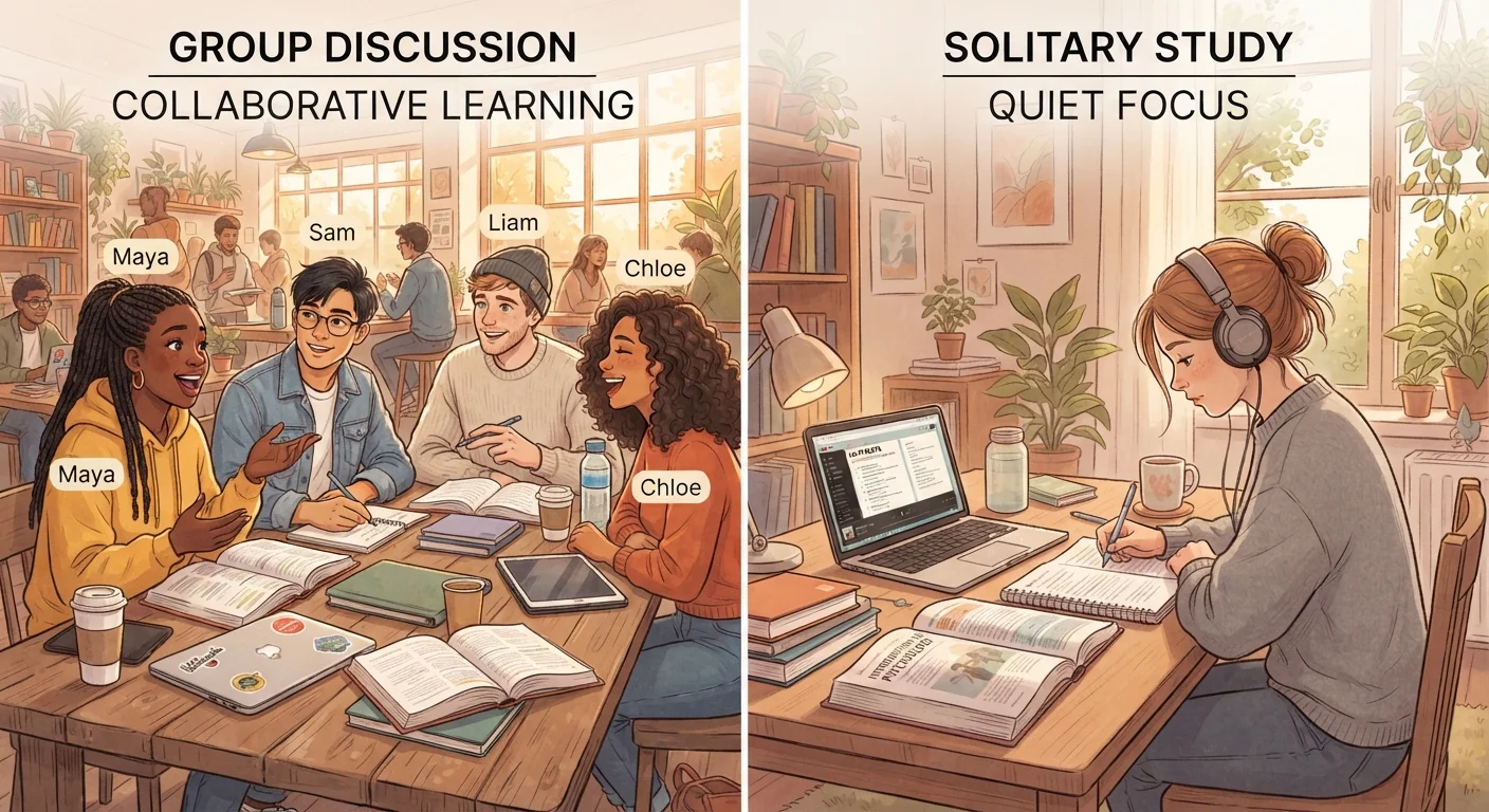 Community Learning vs. Solo Study: Which Approach Sticks Better?