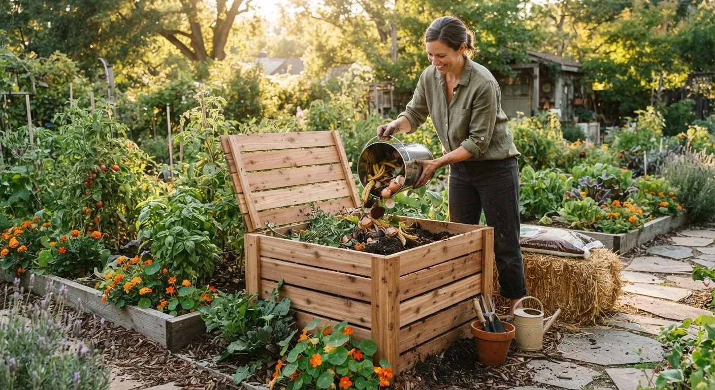 Composting at Home: Turning Kitchen and Garden Waste into Living Soil