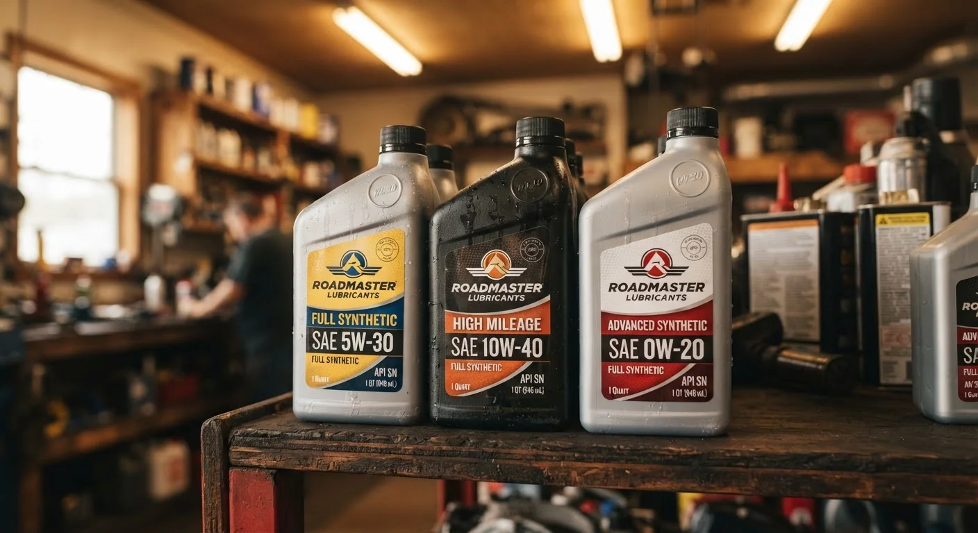Engine Oil Types and What the Numbers on the Label Mean