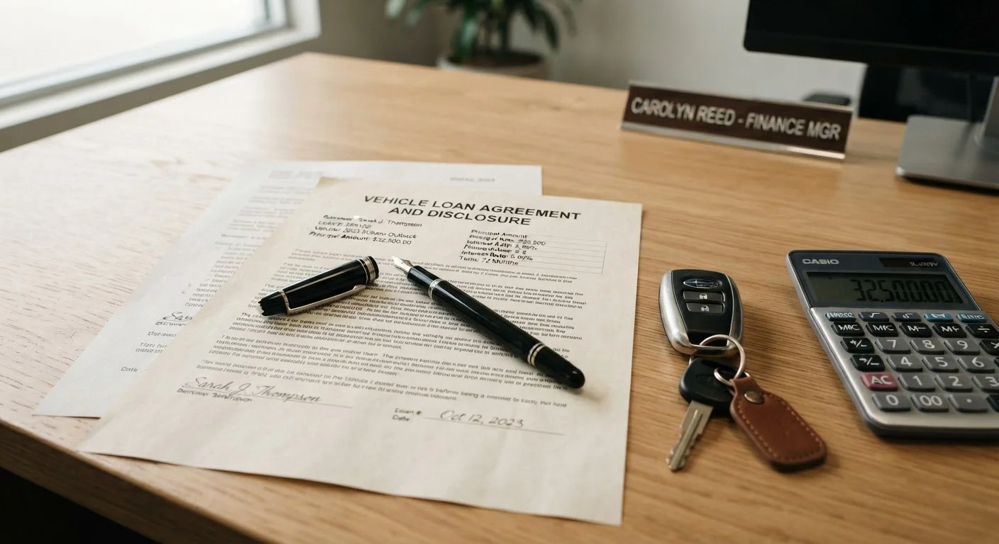Financing a Vehicle: What Every Loan Term Actually Means