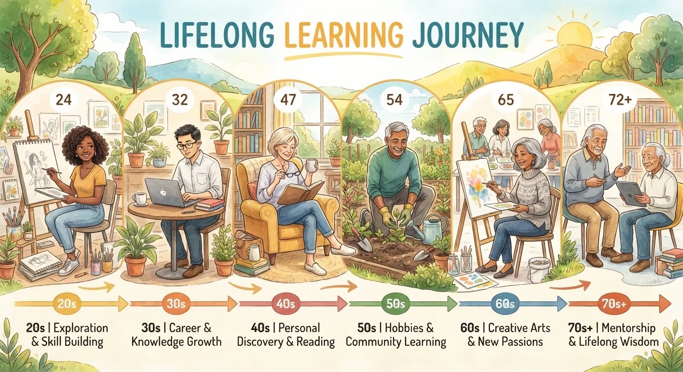 Learning Goals Worth Setting at Every Decade of Adult Life