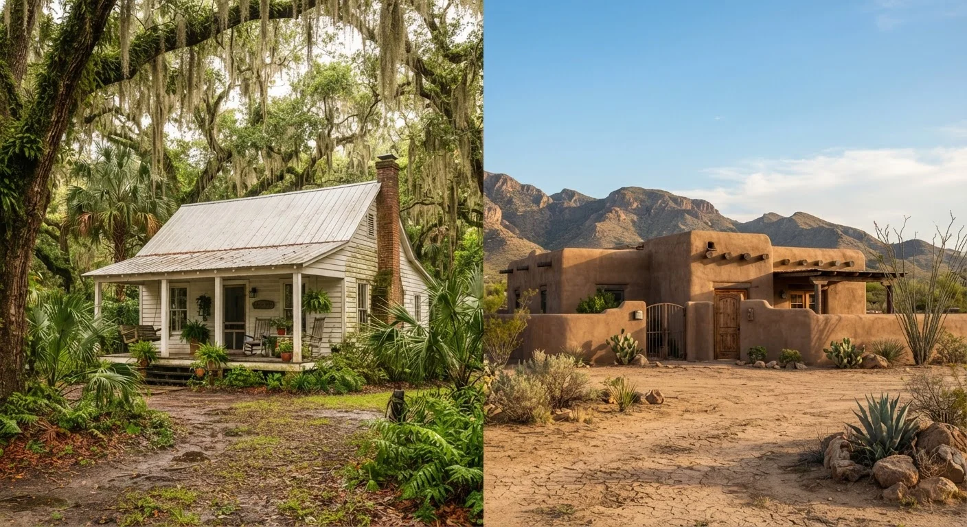 Maintaining a Home in a Humid Climate vs. an Arid One