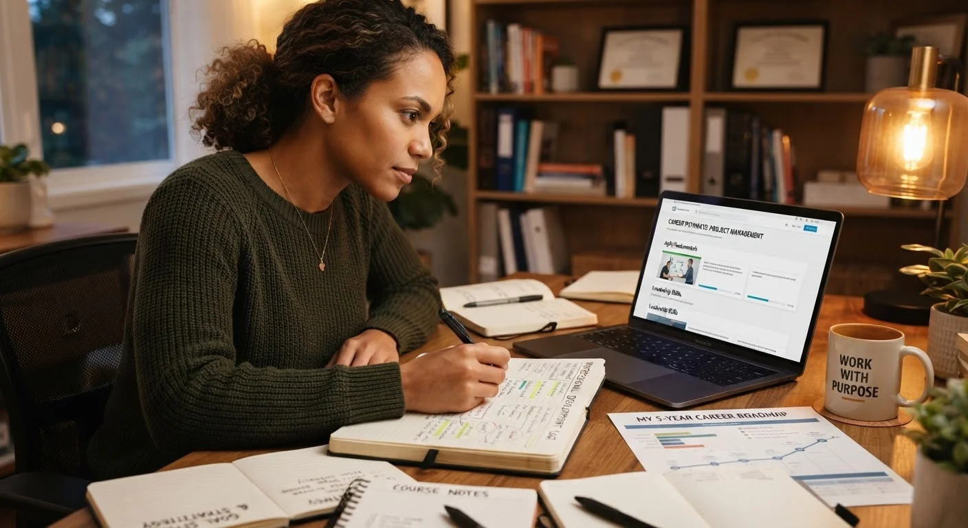 Online Learning for Career Changers: Matching Course Types to Your Transition Goal