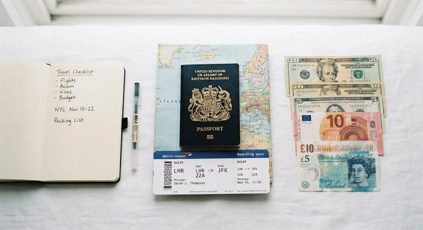 Planning Your First International Trip from Scratch