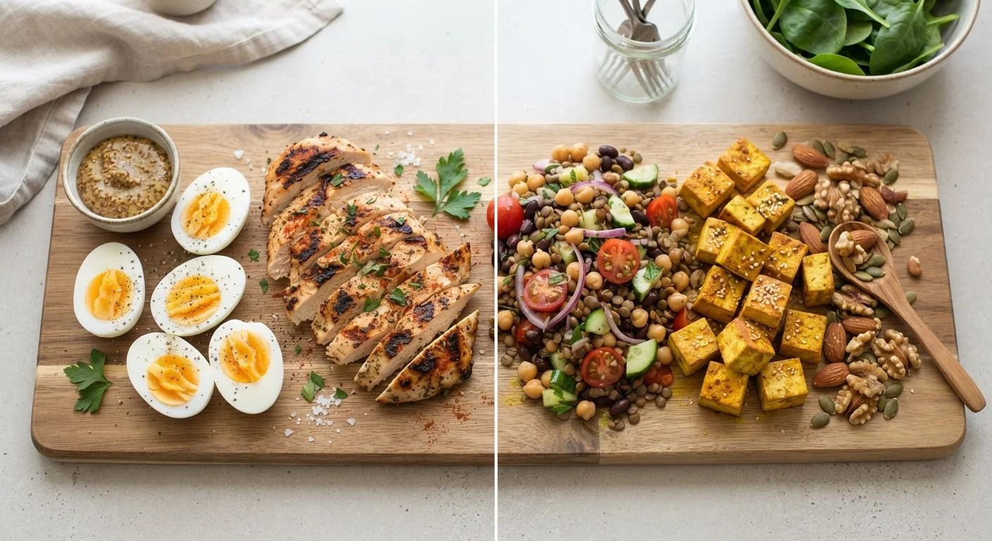 Plant Protein vs. Animal Protein: What the Evidence Actually Shows