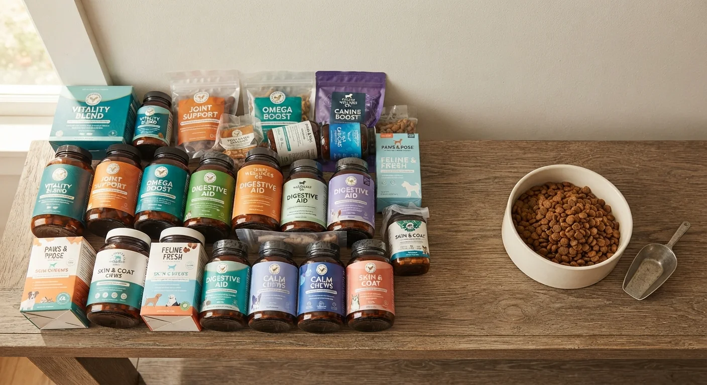Supplement Marketing vs. What Pets Usually Need