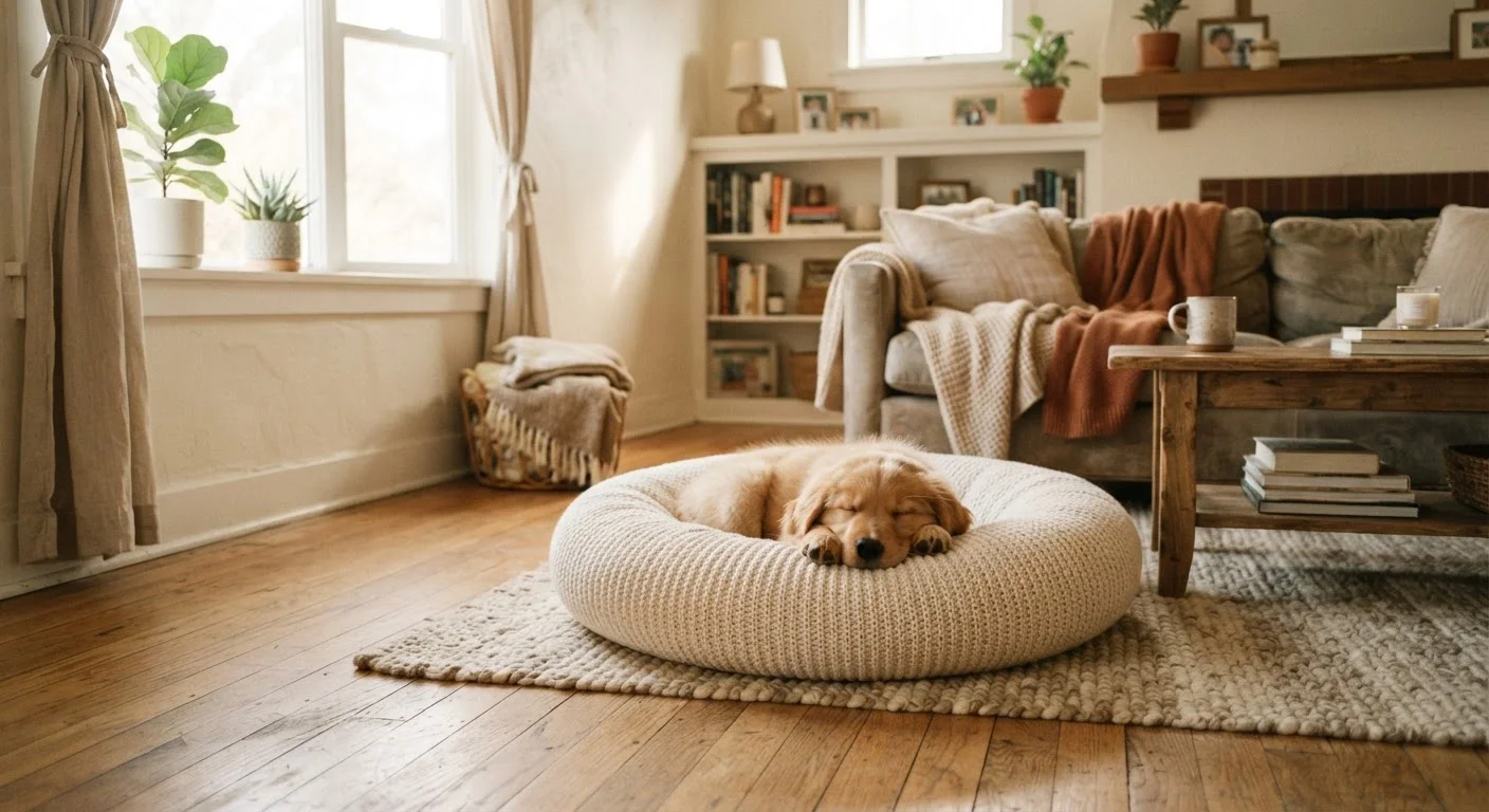 Teaching a Puppy to Stay Alone Without Distress