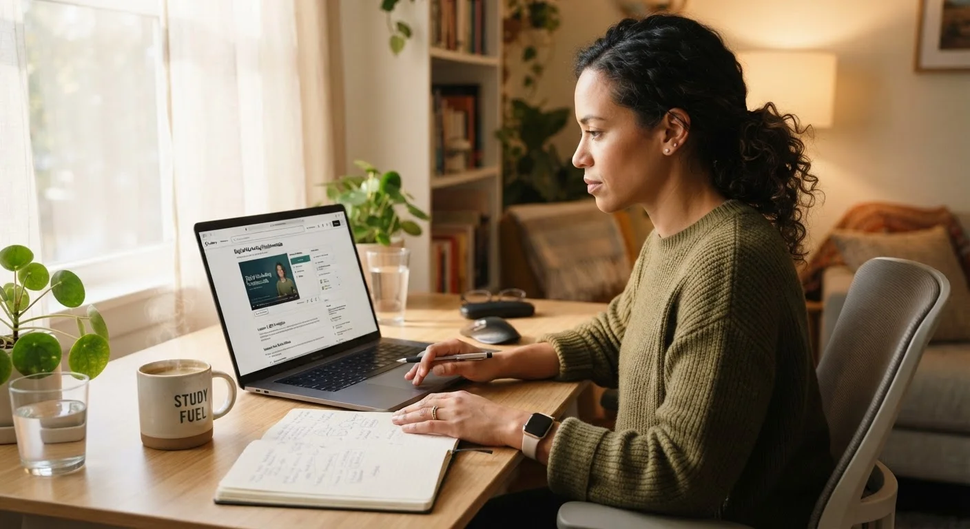 The Real Trade-Offs of Studying Entirely Online