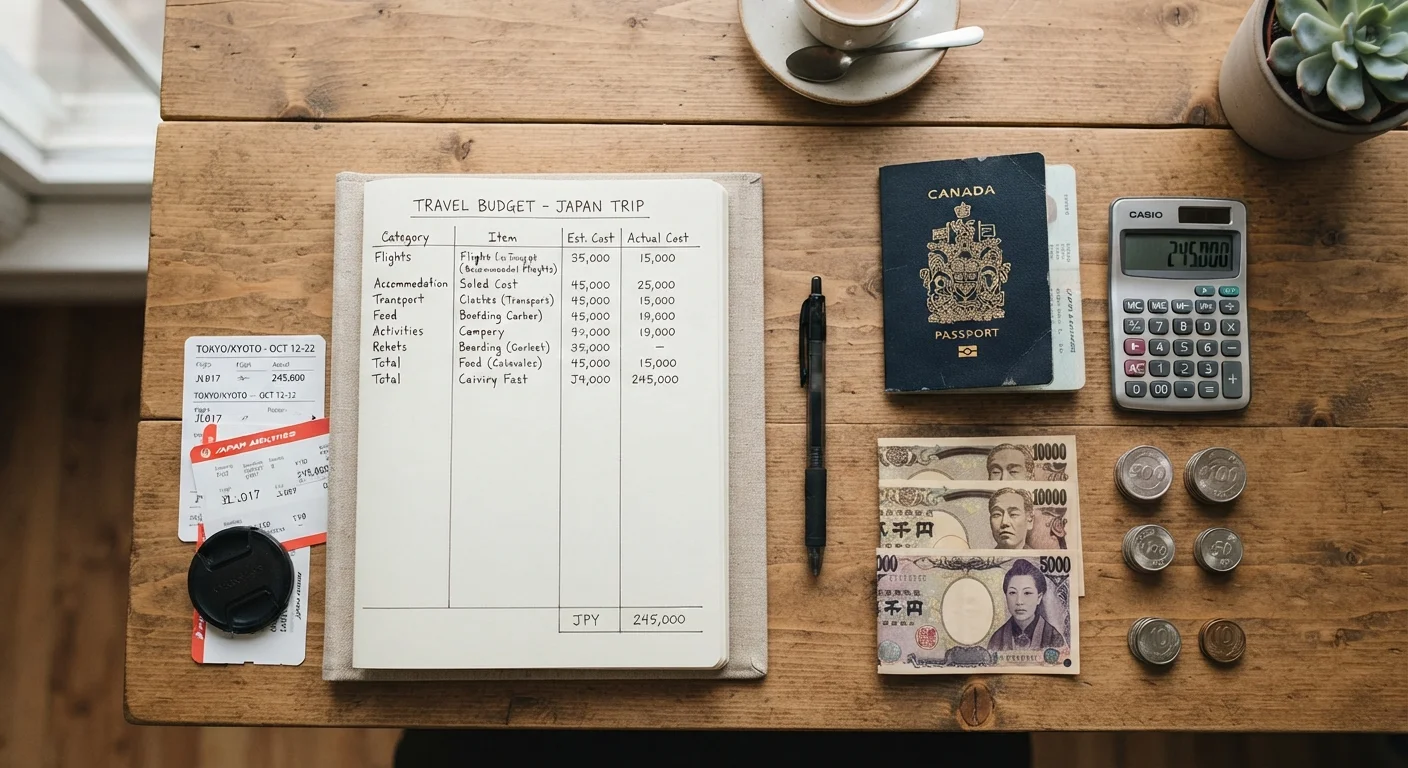 Trip Budgeting from the Ground Up