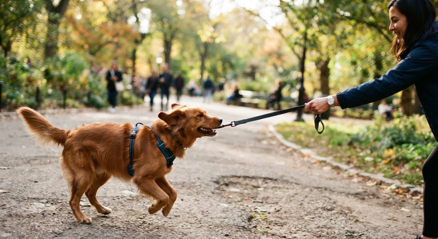 Why Dogs Pull on the Leash — and What's Actually Happening in Their Minds
